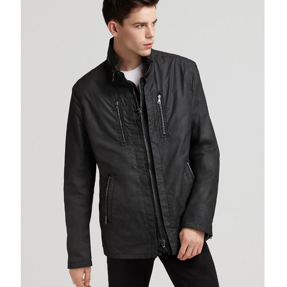 John Varvatos Coated Cotton Jacket 